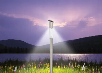 Zdjęcie produktu dla Lampa solarna Näve ze stali nierdzewnej Grand