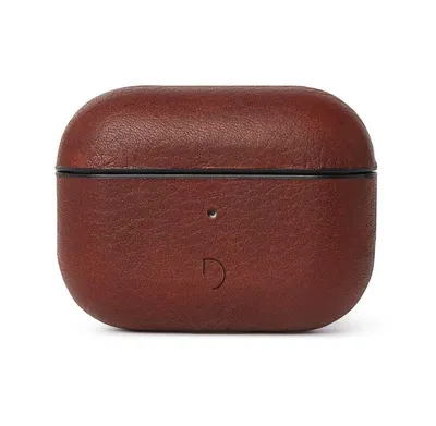 Immagine prodotto di Decoded Aircase Pro Custodia per Apple AirPods 3 in vera pelle - Marrone