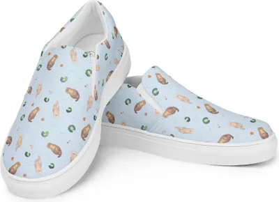 Produktbild von Mr. & Mrs. Panda Espadrilles Otter Muschel Größe 40 1/2 - Blau - Geschenk, Damenschuhe, Loafer, Slip-on Schuhe, Damen, Slipper, Tagträumen, Niedlich, Träumen, Halbschuhe