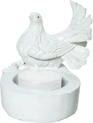 Produktbild von Taube auf Stein "Ein Engel schütze Dich" Grabschmuck