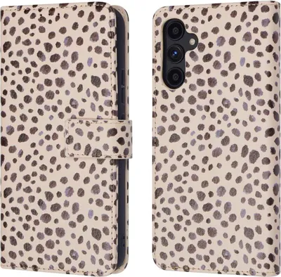 Obrázek produktu pro imoshion Designové skládací pouzdro Samsung Galaxy A34 (5G) – černé a bílé tečky