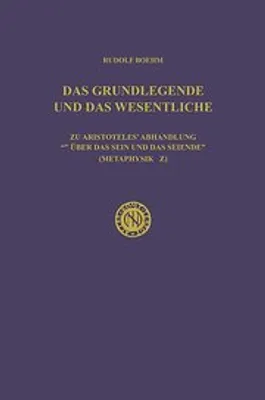Image de Das Grundlegende und das Wesentliche