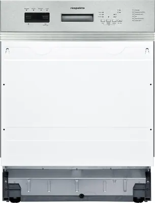 Produktbild von Geschirrspüler Einbau Spülmaschine teilintegriert Aquastop 60 cm Respekta
