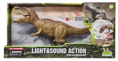 Produktbild von Dinosaurier mit Rauch, Licht und Soundeffekten - SWEDE