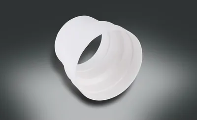Produktbild von Rotheigner Rundrohr-Reduzierstück weiss 150/125 mm