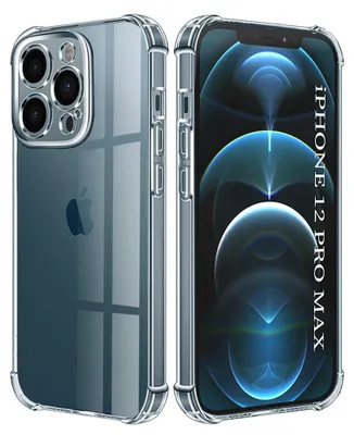Obrázok produktu pre Techsuit Shockproof Clear Silicone kryt na iPhone 12 Pro Max – číry