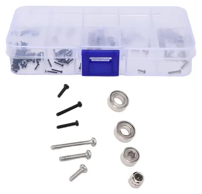 Image de Jeu de 126 pièces de vis et écrous de rechange pour voiture tout-terrain SCX30 1/30