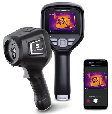Obrázok produktu pre Prenosná termovízna kamera na priemyselné kontroly – rozlíšenie 512 x 384 – 3,5-palcový IPS displej