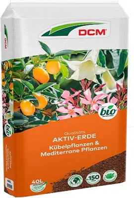 Produktbild von Cuxin DCM Aktiv-Erde Kübelpflanzen & Mediterrane Pflanzen 40 l