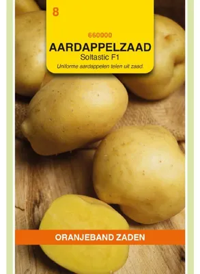Productafbeelding van Oranjebloem Kartoffelzaad van Samen Soltastic F1 - SOLHY012 - 1 verpakking zaad