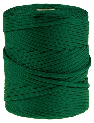 Kordel, Polyester, Polyester Schnur, Schnur, flechten, Flechtschnur grün