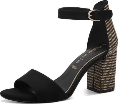 Produktbild von Tamaris Damen Klassische Sandalen 1-28356-42 0C8 Farbe: Schwarz Größe: 41