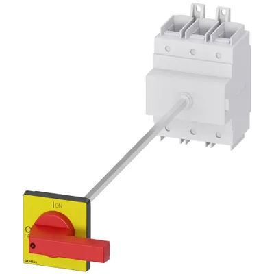 Produktbild von Siemens Lasttrennschalter 3LD, Not-Aus-Schalter, 3P, Rot, Gelb, 690 V, 400 V, 8000 V, CSA, UL, VDE, EAC, CE, LRS