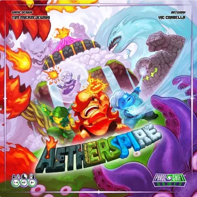 Imagen del producto de Aetherspire - Juego de mesa cooperativo 3D, 1-4 jugadores