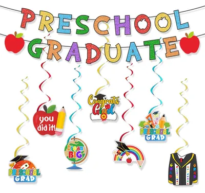 Produktbild von Abschlussbanner für den Kindergarten, Jahrgang 2025