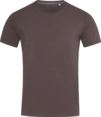 Produktbild von Stedman ST9600 | Crew Neck Clive Herren T-Shirt - Farbe: Dark Chocolate - Größe: S