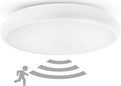 Productafbeelding van LED Plafondlamp met Bewegingssensor 360° voor Binnen en Buiten - 21W 2000 lm IP54