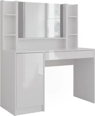 Zdjęcie produktu dla Stolik do przebierania Vicco Sherry Biały/biały wysoki połysk 119.8 cm 4 części, Model 57618
