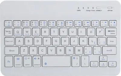 Zdjęcie produktu dla Przenośna mini klawiatura Bluetooth 59 klawiszy do tabletu Materiały eksploatacyjne do komputera Biały 7 cali HB028