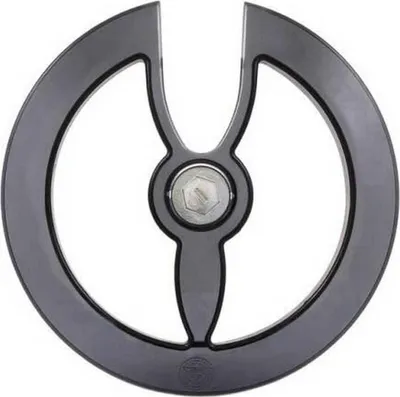 Produktbild von Hebie 0323 E5 Kettenschutzscheibe 0323 für max. 48 Zähne, transparent/schwarz (1 Stück)