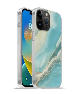 Produktbild von MuchoWow® Handyhülle Schutzhülle Hülle für Apple iPhone 14 Pro Max Naturstein - Mineralien - Chic Silikon Softcase Handy Hülle - Hardcover