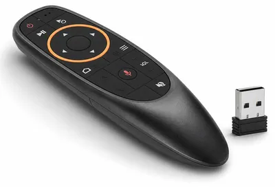 Produktbild von Air Mouse Fernbedienung 2,4GHz – Gyroskop, Sprachsteuerung, IR | 10m für PC & Smart-TV