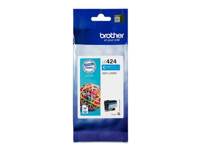 Image de Cartouche d'encre Brother LC-424C Cyan (env. 750 pages)