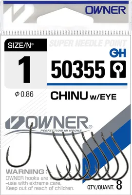 Zdjęcie produktu dla Haczyki z uszkiem 50355 1 - 8 szt