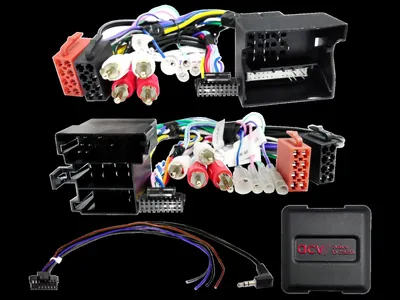 Obrázok produktu pre ACV 42xad00c Adaptér na volant pre Audi s ISO/Mini ISO/Quadlock Multilead