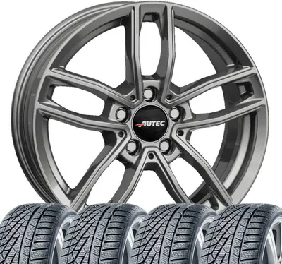 Produktbild von Kompletträder Winterräder Winterkompletträder Reifen mit Felgen Mercador 8x18 ET32,5 5x112 kompatibel mit Mercedes-Benz GLC-Klasse