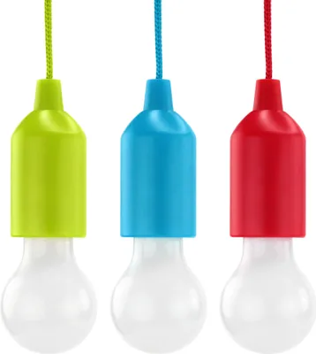 Produktbild von HyCell Pull-Light Set mit Zugschalter - Warmweiß LED, 22 Stunden Leuchtdauer