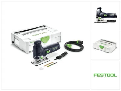 Produktbild von Festool TRION PS 300 EQ-Plus Pendelstichsäge 720 W ( 576615 ) + 2x Sägeblatt + Splitterschutz + systainer - Nachfolger von 561445