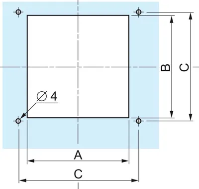 Produktbild von Schneider Electric Entlüftungsblech NSYCAG104x95LM NSYCAG104X95LM