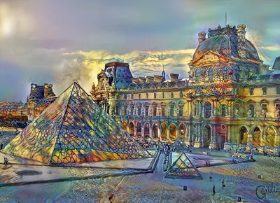 Zdjęcie produktu dla Puzzle BLUEBIRD Muzeum Luwr, Paryż, Francja 1000 elementów