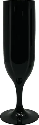 Produktbild von Mehrweg Champagnerglas | 2 Stück Schwarz