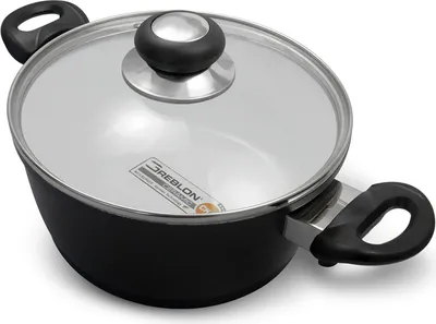 Zdjęcie produktu dla Karl Krüger 22020O Garnek z odlewu aluminiowego Oslo z pokrywką szklaną, 20 cm