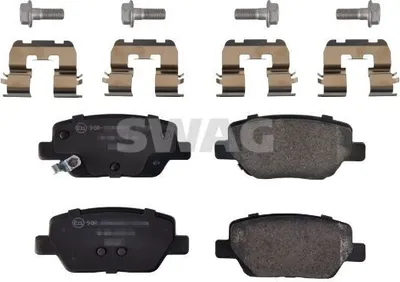 Produktbild von SWAG Bremsbeläge Satz Hinten Bremsklötze für FIAT TIPO Kombi (356) 33 10 1783