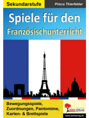 Obrázek produktu pro Spiele für den Französischunterricht / Sekundarstufe