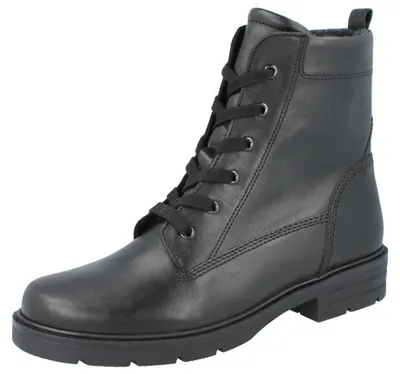 Produktbild von GABOR Damen Schnürstiefel schwarz Glattleder - Größe: UK 5,5