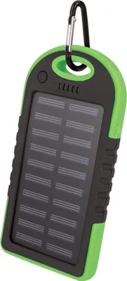 Produktbild von SETTY zielony powerbank solarny 5000mAh 5V GSM036556