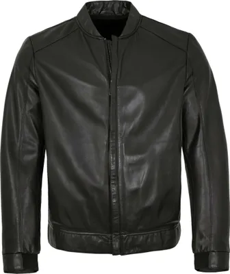 Produktbild von Milestone - Herren Lederjacke Lammnappa schwarz : 50
