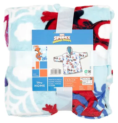 Immagine prodotto di Maglione con cappuccio in pile per bambini Spidey, 3-6 anni