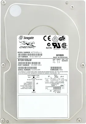 Produktbild von Seagate Cheetah 18LP ST39103LW 9.1 GB SCSI U160 68-pin 10000Rpm 3,5"