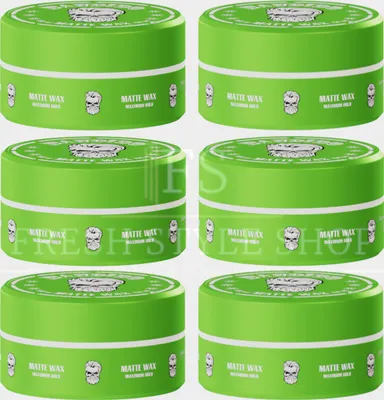 Produktbild von 6 x Bandido Haar Wax Hair Wax Haarwachs 150ml Matte Starker Halt