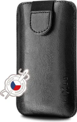 Zdjęcie produktu dla FIXED Soft Slim z zapięciem ze skórypoliuretan rozmiar 6XL czarny