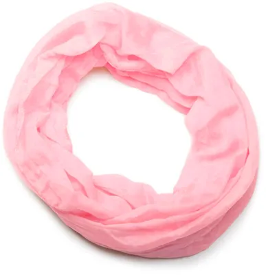 Produktbild von styleBREAKER Uni Loop Schal Unifarben Viskose 77x46cm, Rosa