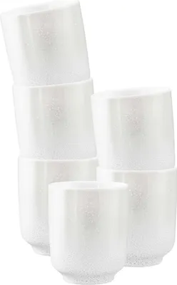 Produktbild von Seltmann Weiden Sento Home Kaffeebecher ohne Henkel 400 ml 6er Set - Aura white