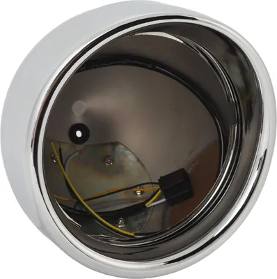 Produktbild von Rundes Scheinwerfergehäuse 67789-91 Chrom-Scheinwerferlampen-Eimergehäuse für Motorräder mit 7 Zoll