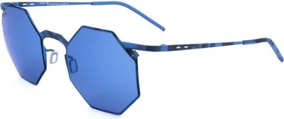 Produktbild von Italia Independent MOD 0205 I THIN METAL Havana blue 47/23/135 Uni Sonnenbrillen