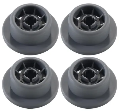 4 Spülmaschinen-Rollen für unteren Korb, Ersatz, 3,5×2,5 cm